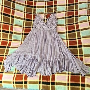 Free People Adella Dress, Purple, Small
